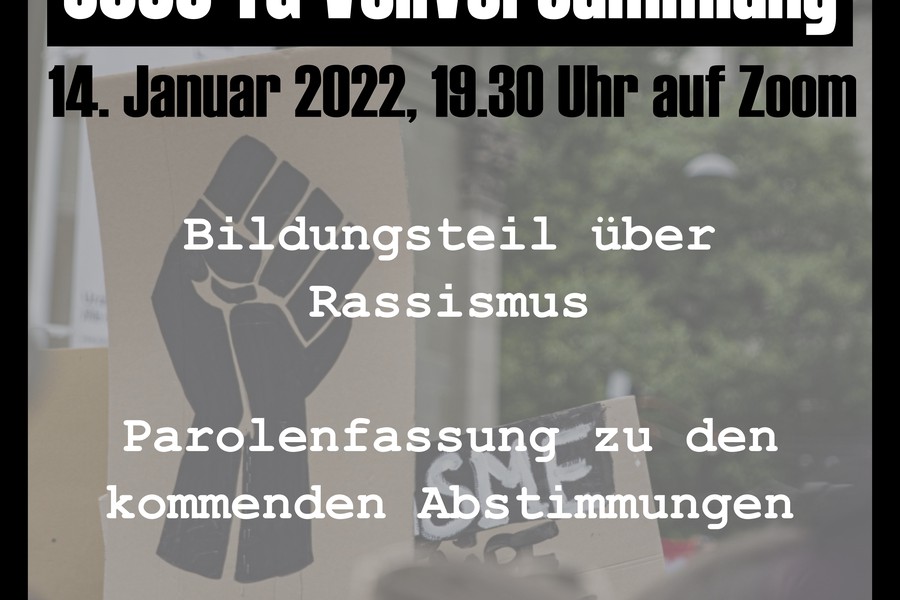 JUSO Vollversammlung