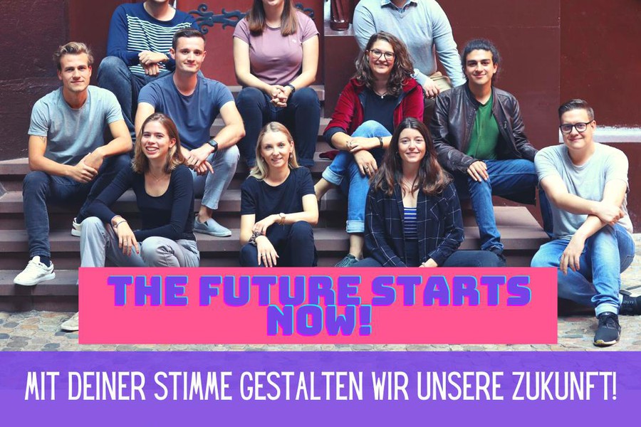 Aktion „mit deiner Stimme gestalten wir unsere Zukunft“