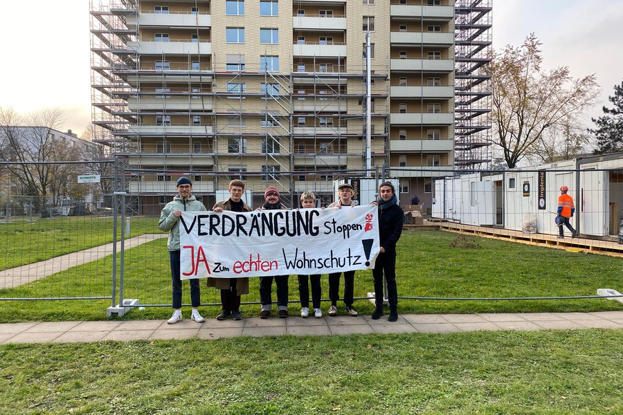 JUSO Basel-Stadt verlangt einen endgültigen Stopp der Verdrängung und ein JA zum echten Wohnschutz!