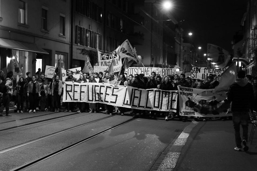 Refugees welcome: Solidarität jetzt und für immer!