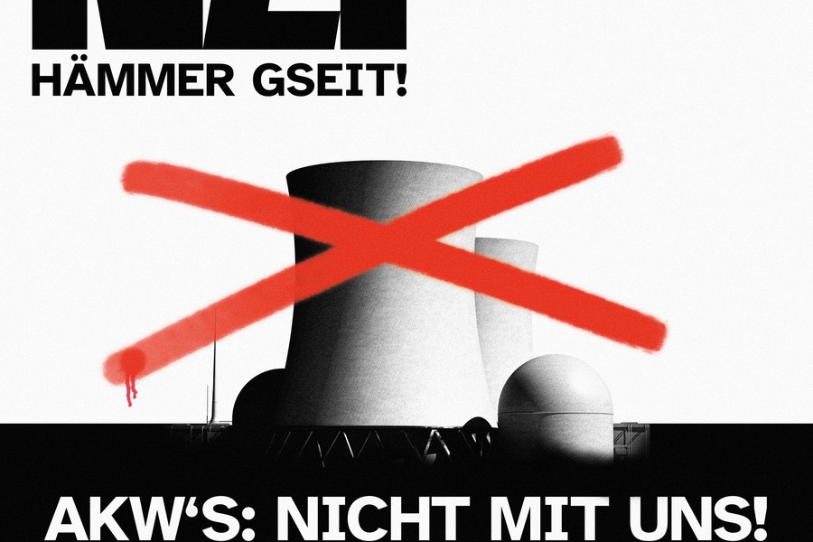JUSO Basel-Stadt ruft zur Demonstration gegen Atomkraftwerke auf!